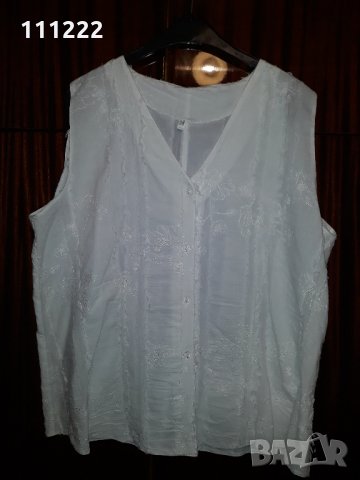 красиви дамски блузи с къс и дълъг ръкав: летни и пролетно-есенни  и бяла якичка - рязяна бродерия , снимка 2 - Ризи - 29587223