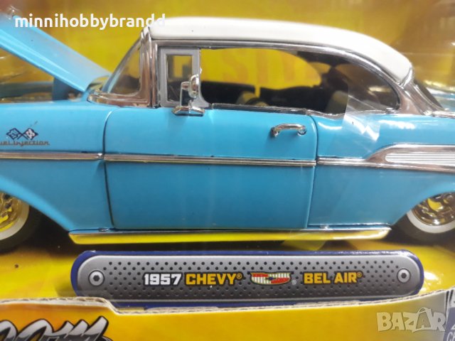 1957 CHEVY BELL AIR.CHEVROLET BELL AIR. 1.24 JADA .TOP  MODEL.!, снимка 2 - Колекции - 39629427
