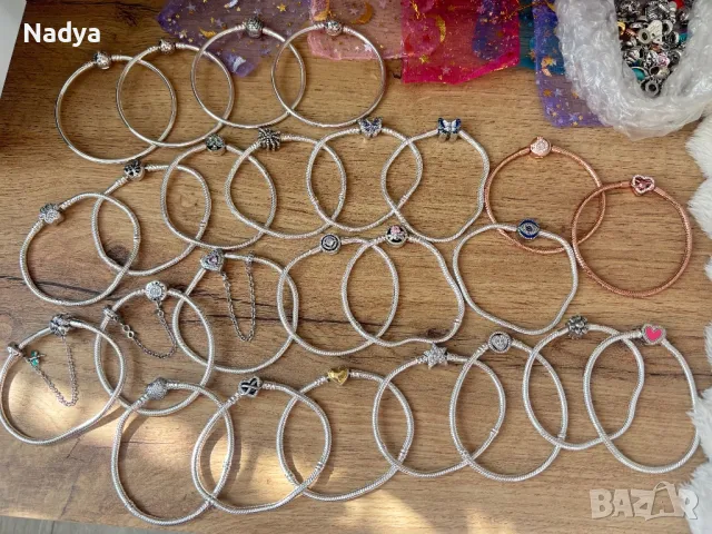 Гривни Пандора/ талисмани S925, снимка 5 - Гривни - 49493818