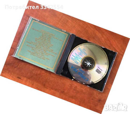 СД CD МУЗИКА-CHRIS REA GOLD, снимка 2 - CD дискове - 42892292