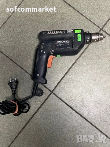 Бормашина Black&Decker 400Watt , снимка 2 - Бормашини - 52480450