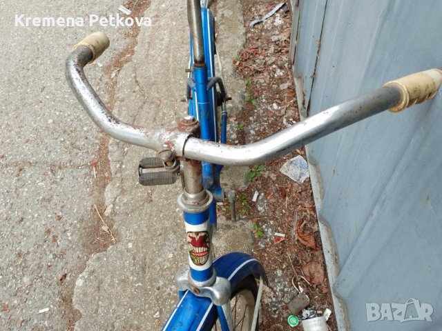 Ретро велосипед Универсал.Произход Полша, снимка 5 - Антикварни и старинни предмети - 44482137