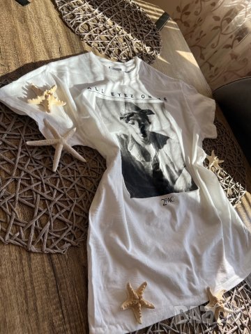 Тениска BERSHKA, снимка 5 - Тениски - 44447465