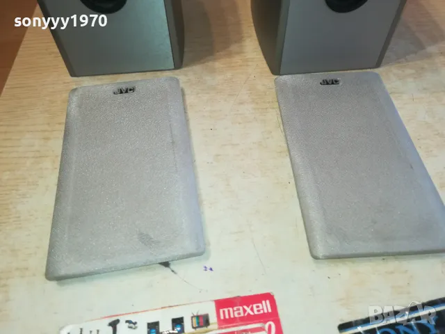 JVC X2БР ТОНКОЛОНИ-19Х16Х12СМ ВНОС SWISS 2101251007, снимка 9 - Тонколони - 48763683