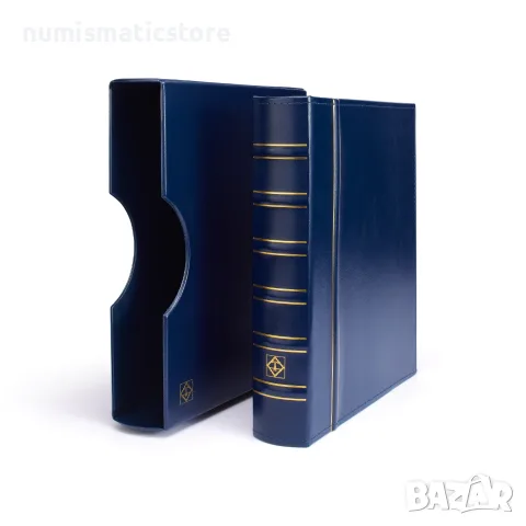 Leuchtturm Grande Classic луксозен албум с касета А4 - син! 