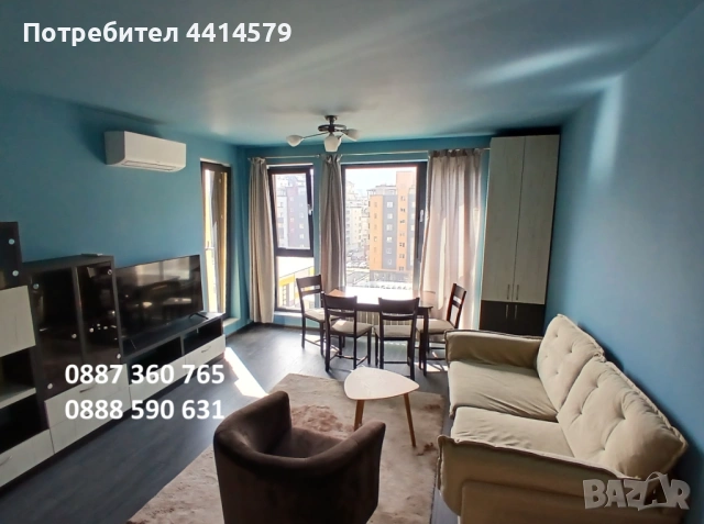 Двустаен апартамент под наем с паркомясто, Манастирски ливади-Запад