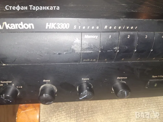 Harman Kardon 3300 усилвател със радио тунер , снимка 4 - Ресийвъри, усилватели, смесителни пултове - 55857122