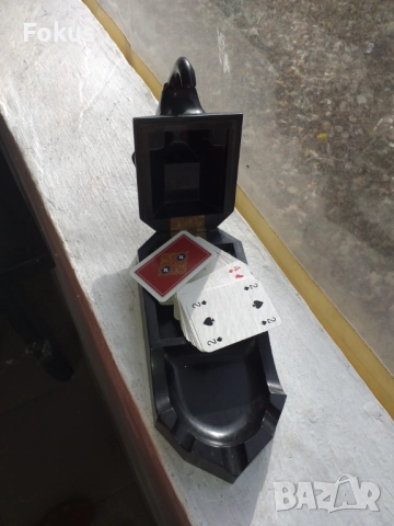 Пепелник от бакелит Gummon глава на слон + карти бонус, снимка 4 - Антикварни и старинни предмети - 52335665