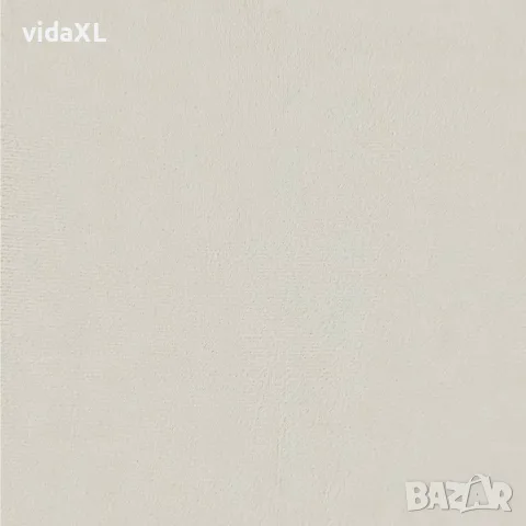 vidaXL Въртящ се офис стол, кремав, кадифе, снимка 8 - Столове за офис - 56147117