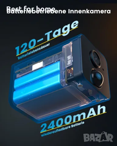 ieGeek 1080P HD камери за видеонаблюдение- 2броя, снимка 7 - HD камери - 50322134