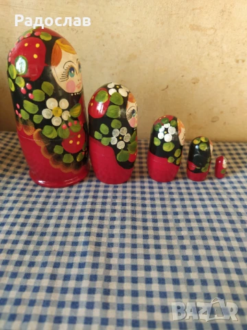 Нов руски комплект матрьошки, снимка 5 - Декорация за дома - 50678535
