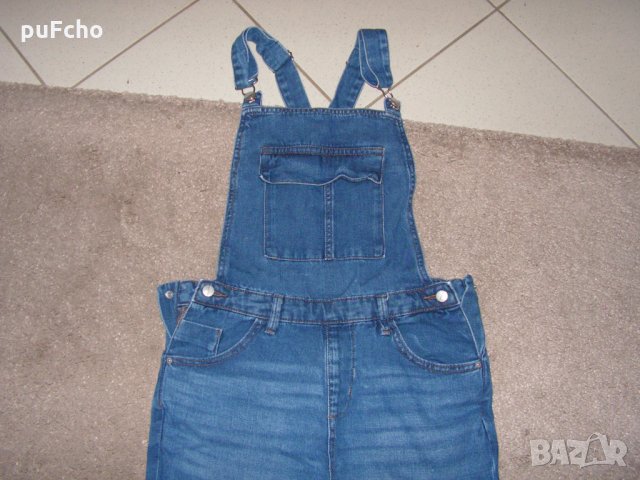 Дънков гащеризон Reserved 11 - 12 - 13 г., снимка 3 - Детски панталони и дънки - 34176569