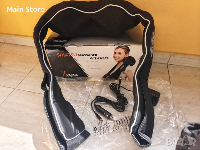 Шиацу Масажор за врат и гръб Viktor Jurgen с подгряване