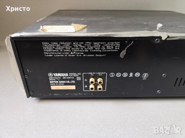 🔊🎶📼 Yamaha kx-1200 📼🎶💿 3 Head, снимка 13 - Декове - 54332816