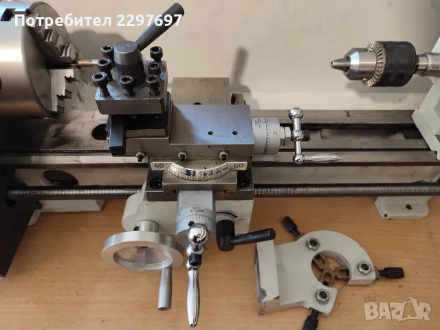 Продавам малък китайски струг SIHAO, снимка 8 - Стругове - 56207563