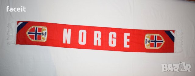 Norway - Norge - Страхотен 100% ориг. шал / Норвегия / Фенски