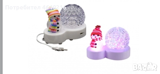 коледна фигура Дядо Коледа;, снежен човек, снимка 3 - Декорация за дома - 52587874