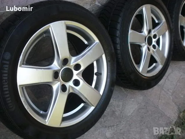 16 цола 5 х 112 мм 4 бр лети джанти - Vw,Audi,Seat,Skoda със зимни гуми ! , снимка 3 - Гуми и джанти - 56011728