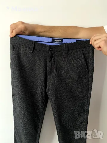 Сив официален костюм Teodor (Slim Fit) – отлично състояние, снимка 10 - Костюми - 48926590