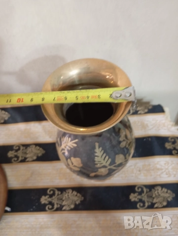 Месингова ваза, снимка 4 - Други ценни предмети - 52316755