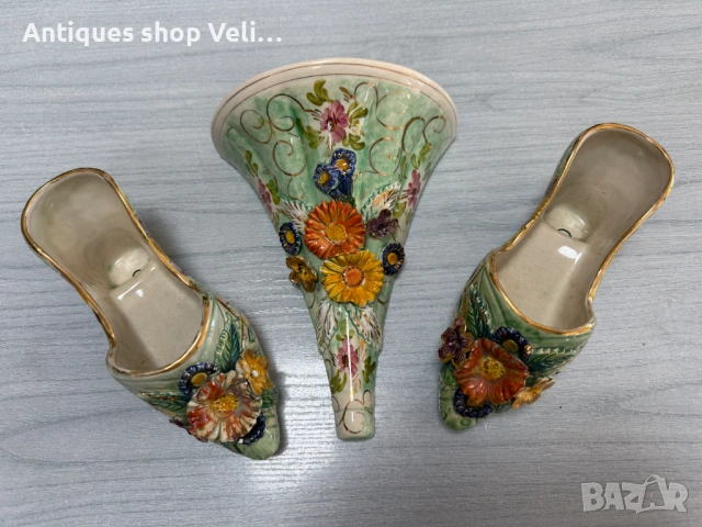 Сет от три броя вази за стена H. BUQET №8145 