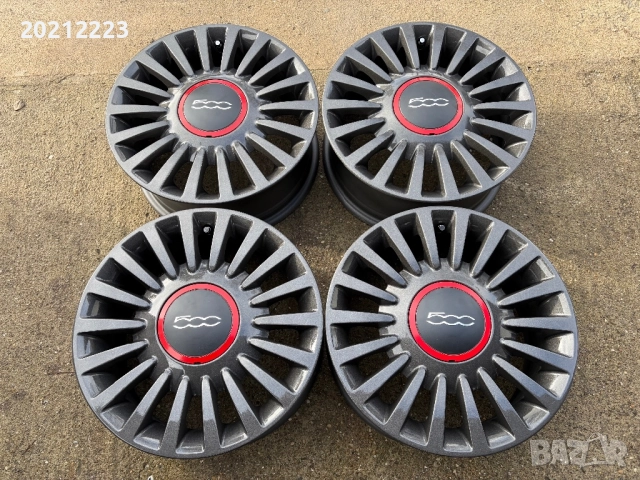 4 броя алуминиеви джанти за Fiat 500 15