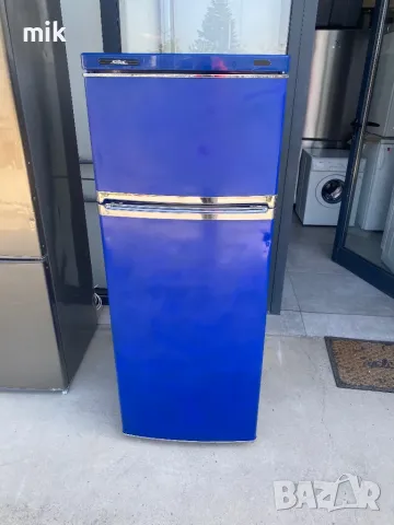 +Гаранция Син хладилник 140 см 