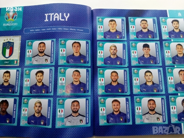 Албум със стикери "UEFA EURO 2020" PANINI, снимка 5 - Колекции - 52477470