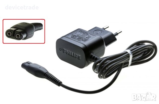 Оригинален адаптор за тримери Philips 4.3V 70mA SSW2564EU, снимка 2 - Друга електроника - 40455948