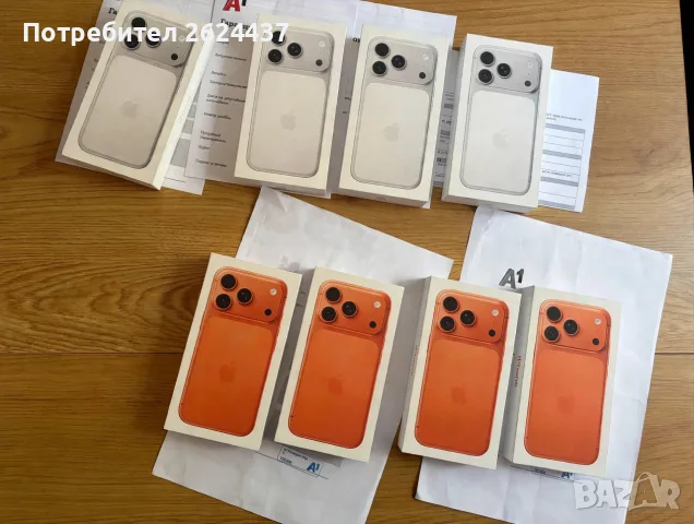 Бартер нови iPhone 17 pro max 256gb и 512гб  2г гаранция