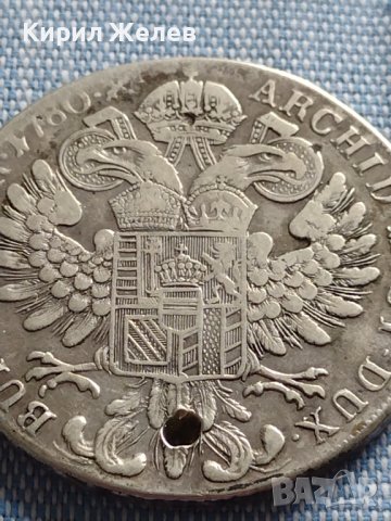 Сребърна монета 1 талер - Ранен Рестрайк 1780г. Мария Терезия 13804, снимка 10 - Нумизматика и бонистика - 42887709