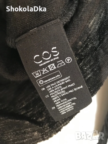 COS пуловер 100 % вълна размер М, снимка 4 - Блузи с дълъг ръкав и пуловери - 52802430