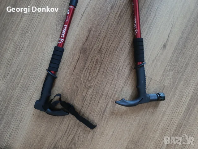 Продавам комплект от 2 броя телескопични щеки за планина, снимка 4 - Други спортове - 55728419