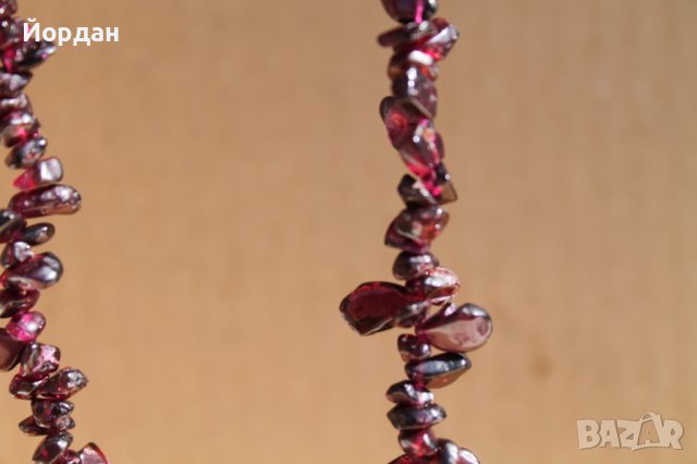 Дамско колие Аметист, снимка 4 - Колиета, медальони, синджири - 38012917