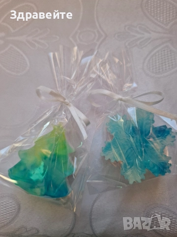 Коледни глицеринови ароматни сапунчета, снимка 6 - Коледни подаръци - 52770263