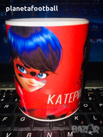 Калинката и Черния котарак Детска чаша!, снимка 2 - Подаръци за рожден ден - 29985697