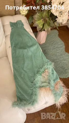 Рокля за парти Гетсби с Gatsby аксесоари