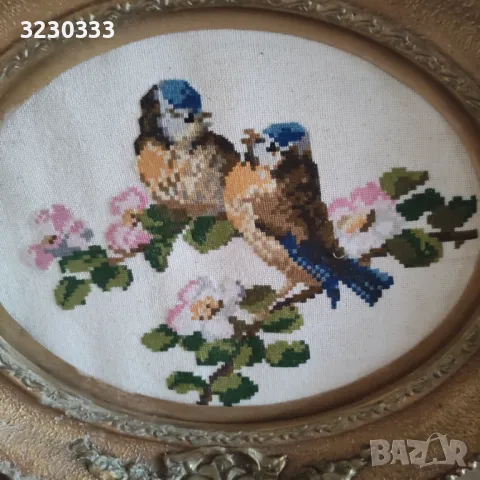 Гоблен с барокова рамка, снимка 5 - Гоблени - 49706309