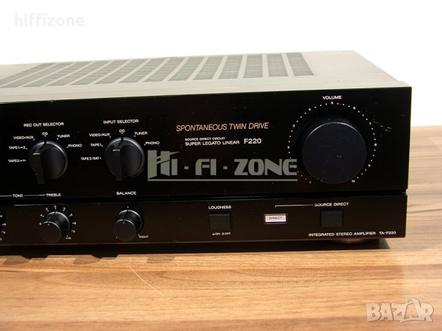 УСИЛВАТЕЛ   Sony ta-f220 , снимка 5 - Ресийвъри, усилватели, смесителни пултове - 42903867