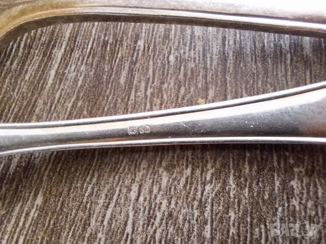 посребрени прибори 10бр, снимка 4 - Други ценни предмети - 49739680