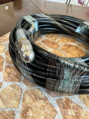 Маркуч за отпушване и почистване на канализация за всички видове водоструйки 10м. и 20м., снимка 4 - Други инструменти - 40306923