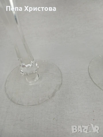 чаши за вино от оловен кристал, снимка 7 - Чаши - 50943698