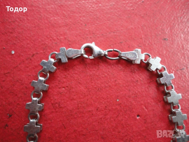 Сребърна гривна 925 ORX, снимка 3 - Гривни - 54080597