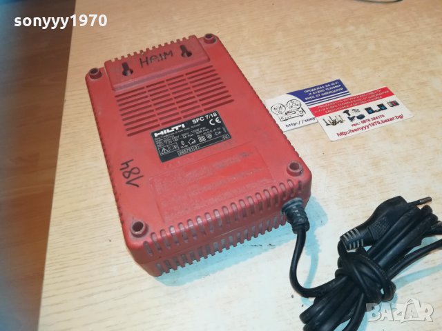 hilti sfc 7/18 BATTERY CHARGER 2001211736, снимка 15 - Винтоверти - 31495334