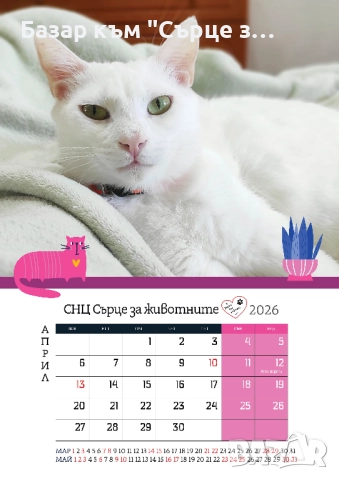 Благотворителен календар с подарък и бродирани пирамидки, снимка 4 - Други стоки за животни - 34917469