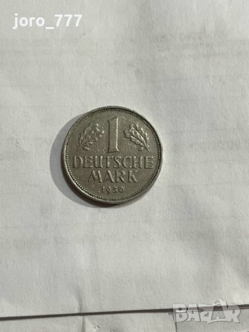 1 Deutsche mark 1950 "D"