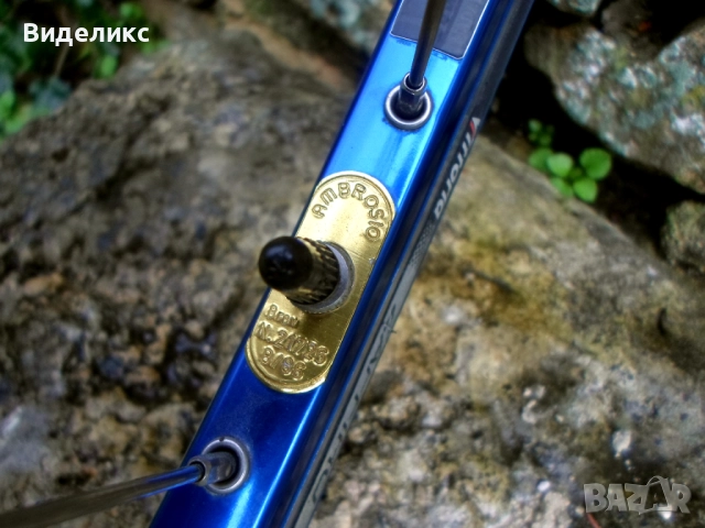 Ретро шосейна капла/Campagnolo,Ambrosio,Colnago/, снимка 3 - Части за велосипеди - 52584619