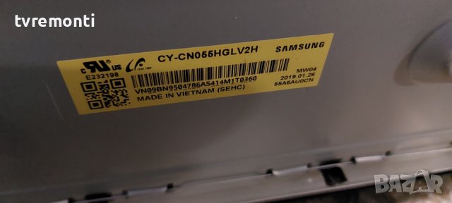 Захранваща платка ,BN44-00932C, L55E6_NHS, SAMSUNG UE55NU7372, снимка 4 - Части и Платки - 38861685