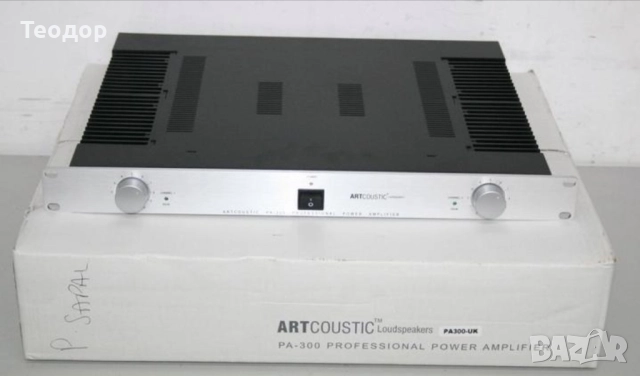  Artcoustic PA-300  Усилвател на мощност стъпало 300w, снимка 2 - Ресийвъри, усилватели, смесителни пултове - 52384523