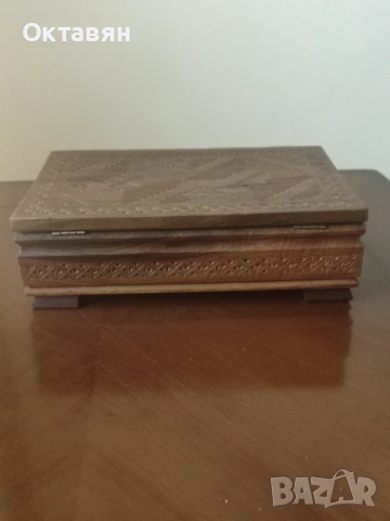 Дървена кутия за сигари/табакера, снимка 9 - Антикварни и старинни предмети - 53931615